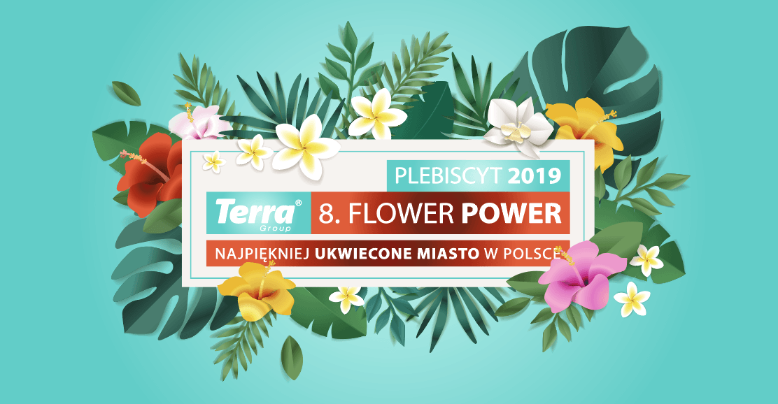 logo główne terra flower power najpiękniej ukwiecone miasto w polsce 1