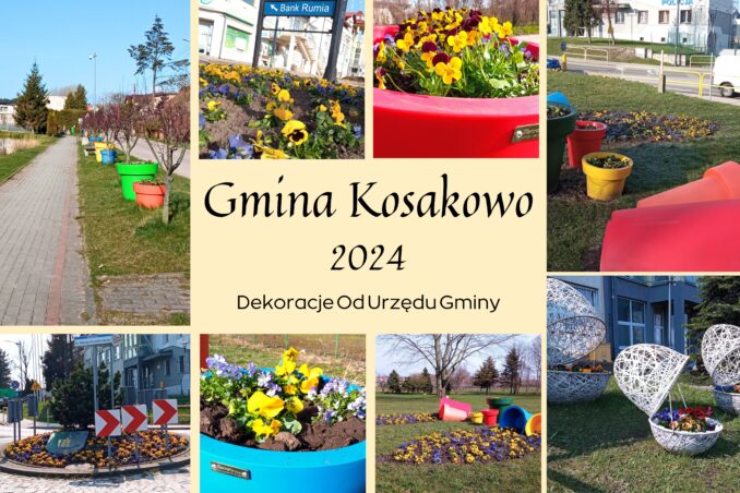 Kolorowa Wiosna w Kosakowie 2024! Ogrody Miejskie w Pełnym Blasku