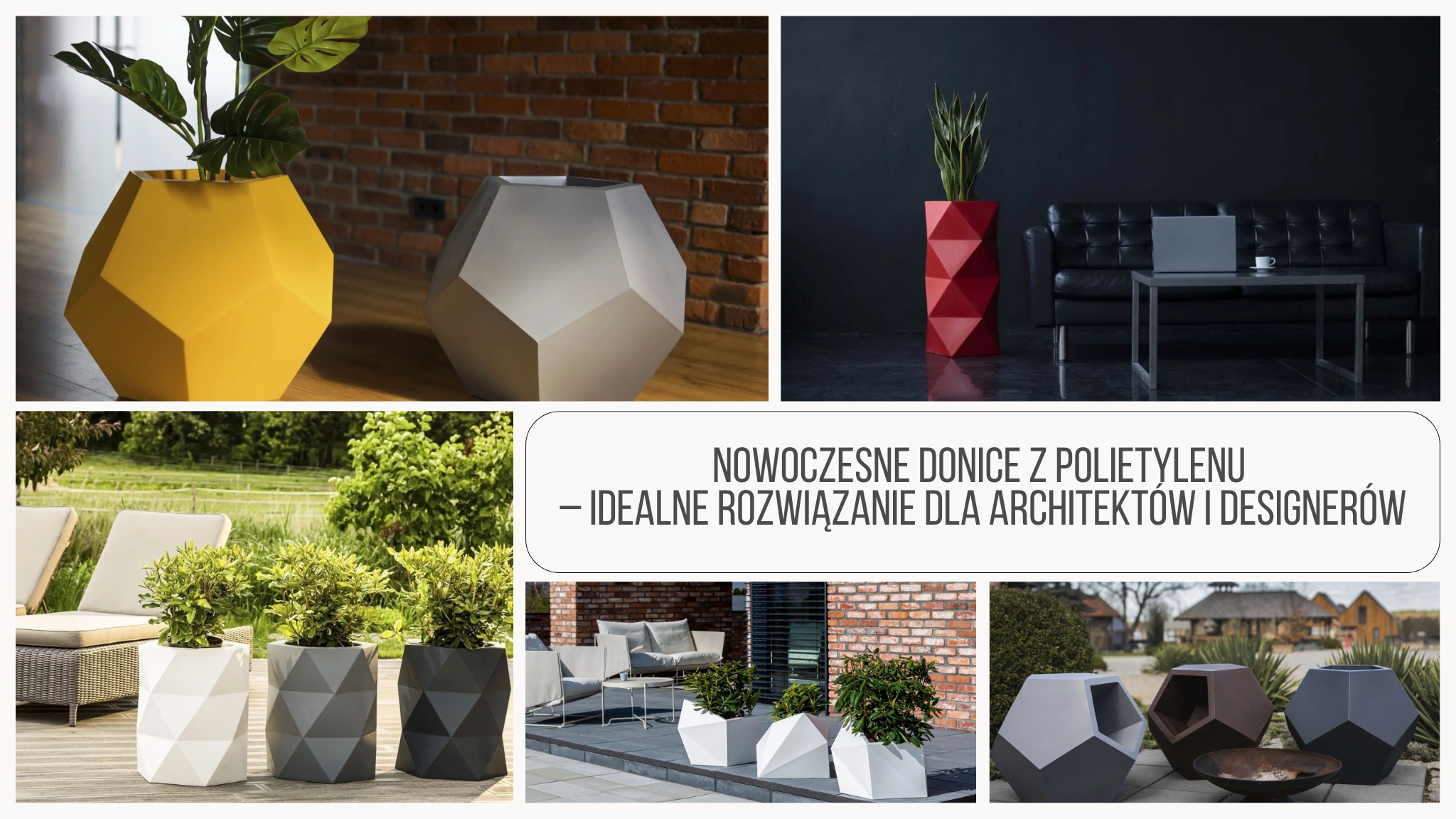 Nowoczesne Donice z Polietylenu – Idealne Rozwiazanie dla Architektow i Designerow